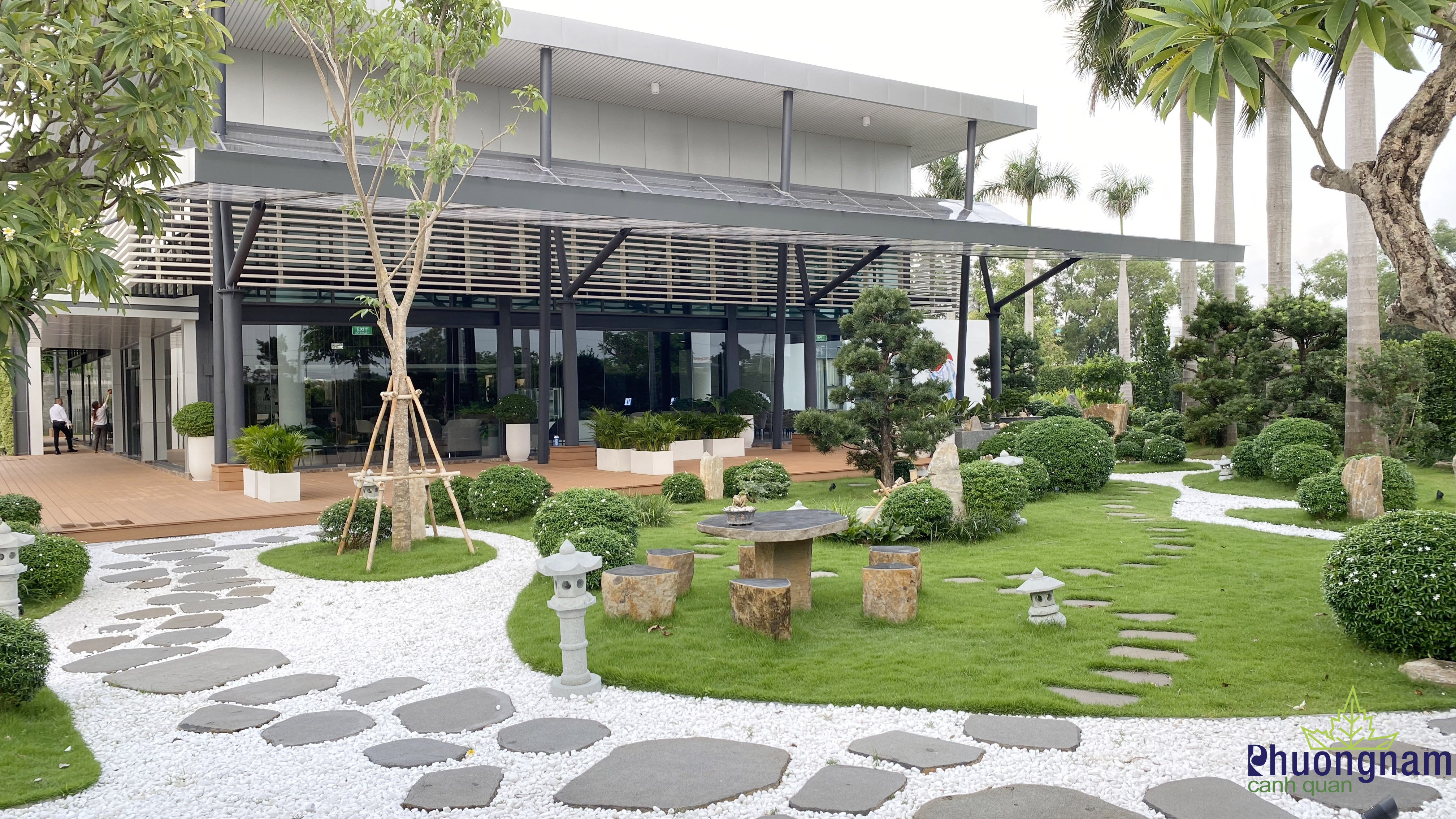 Thi công dự án Nhà mẫu Hoa Lâm
